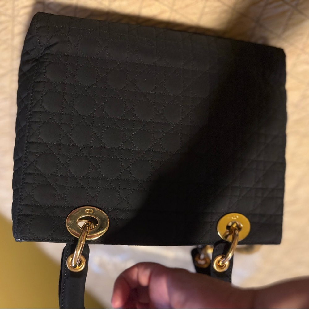 Dior Black nylon mini tote bag - Picture 9 of 12